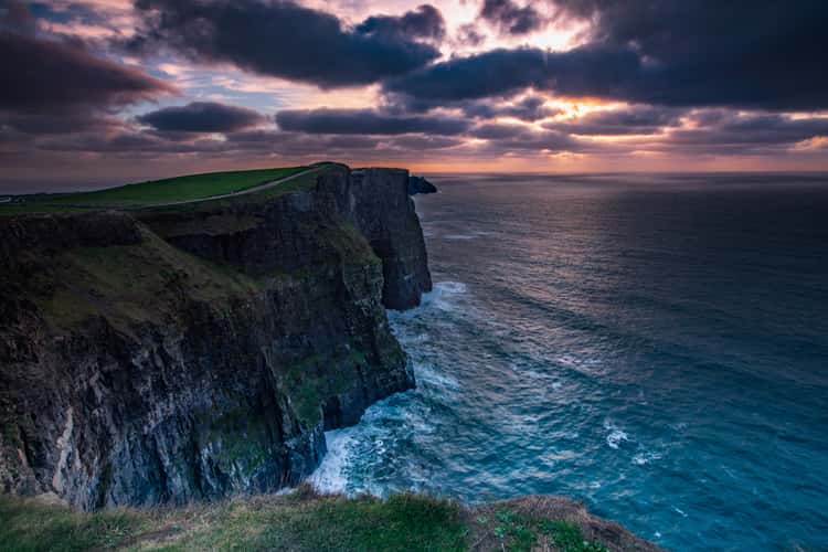 Cliffs of Moher, near O'Briens Tower