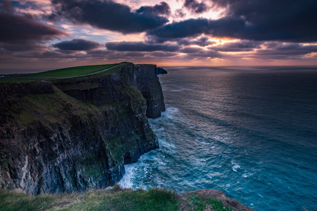 Cliffs of Moher, near O'Briens Tower, Ireland