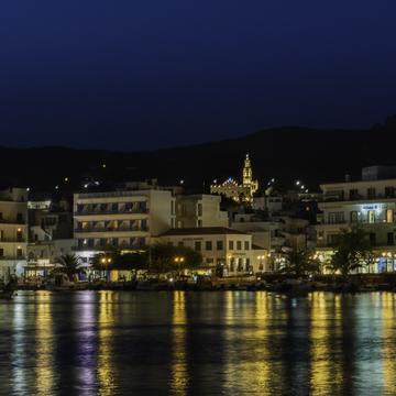 Tinos island harbour, Greece