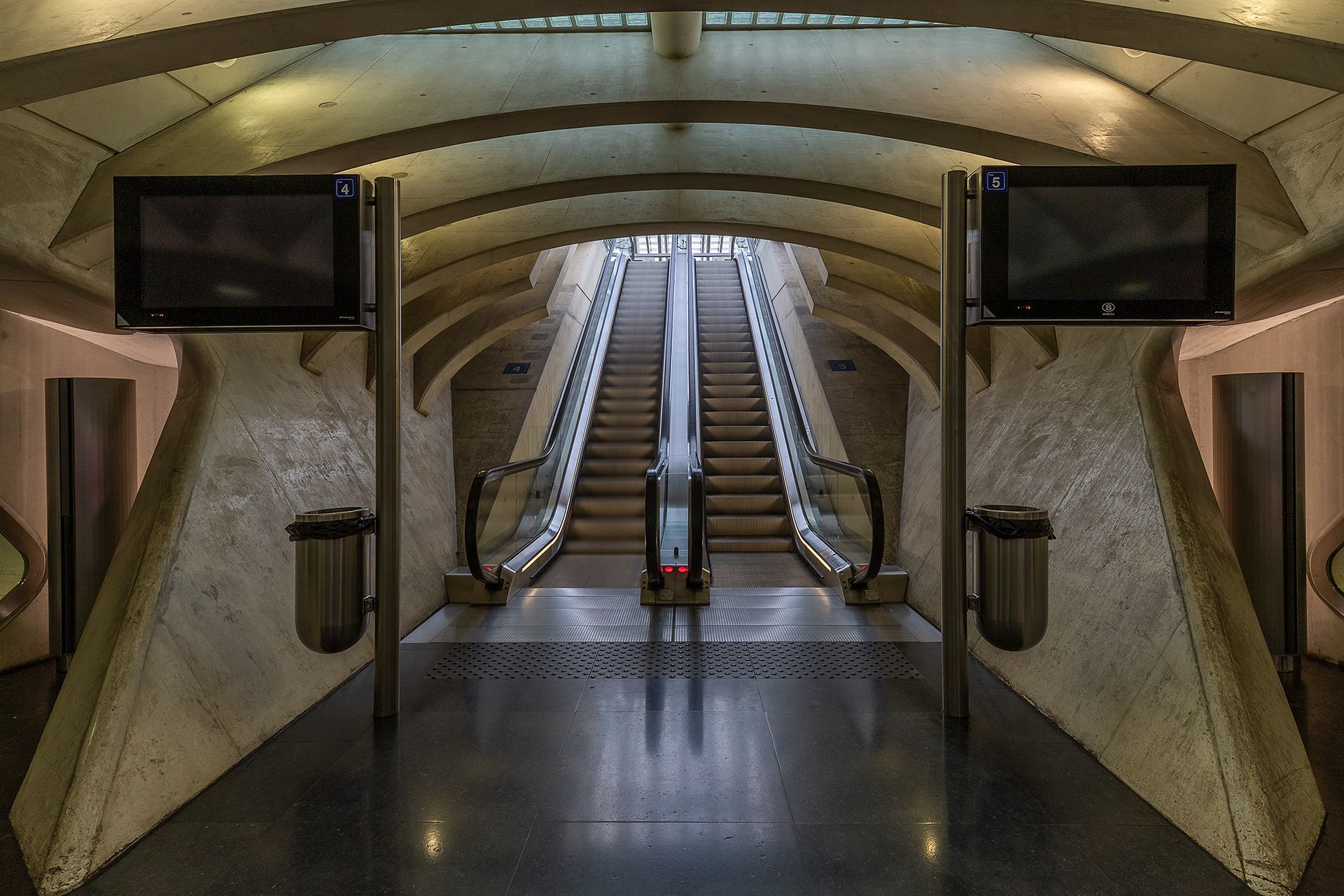 Train Station Liège-Guillemins, Liège, Belgium