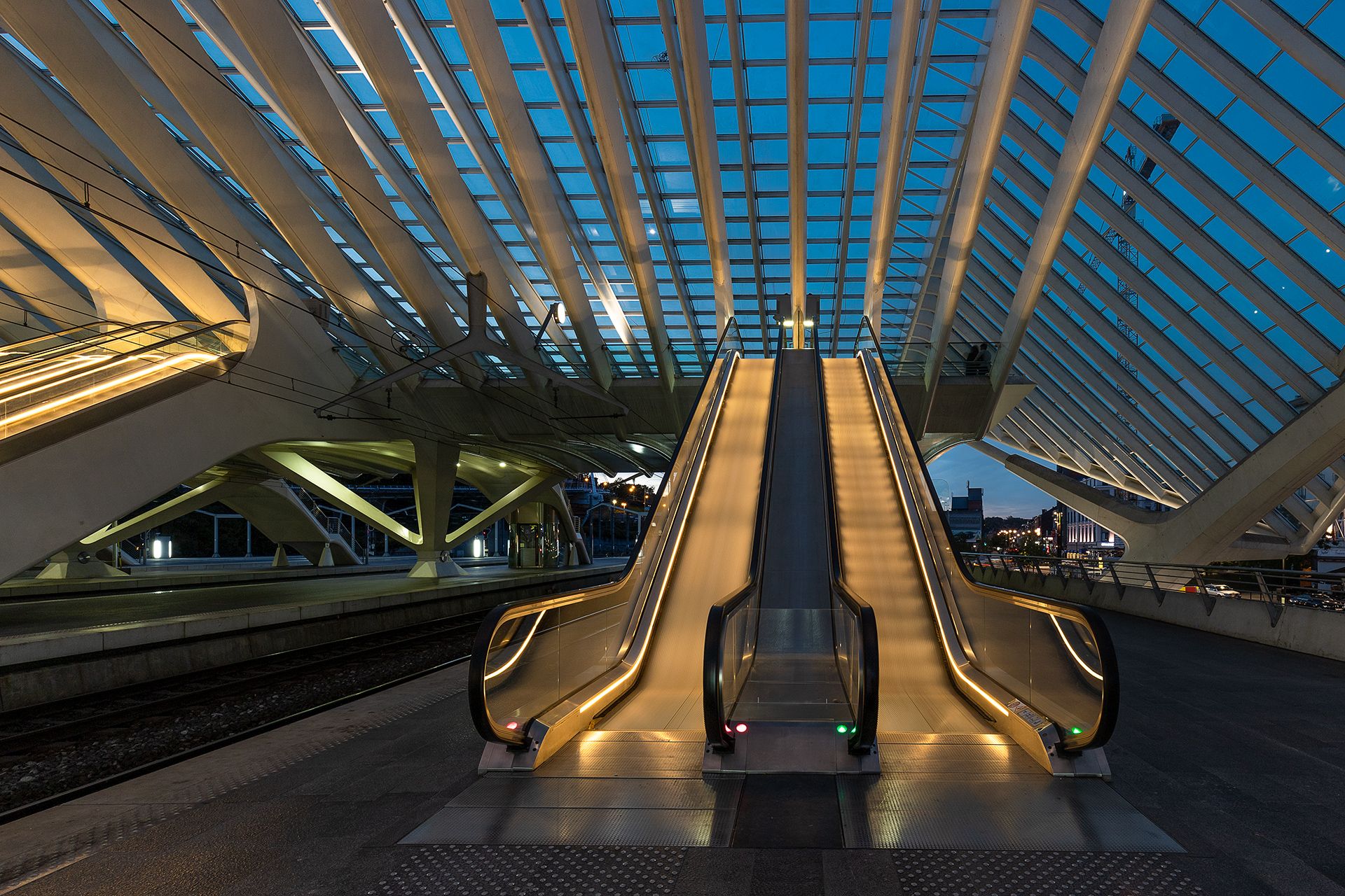 Train Station Liège-Guillemins, Liège, Belgium