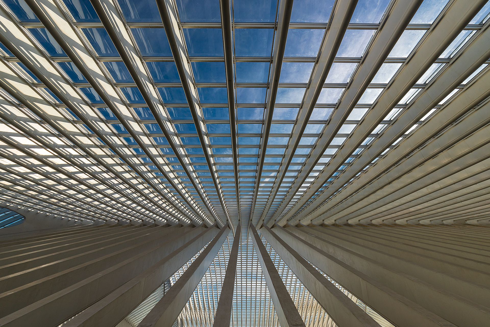 Train Station Liège-Guillemins, Liège, Belgium