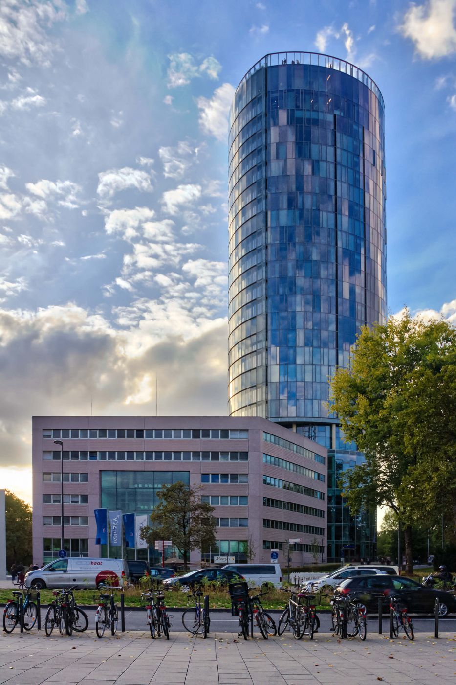 Triangle Tower from Ottoplatz, Germany