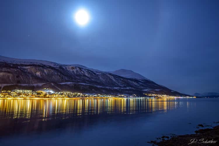 Tromsø at night