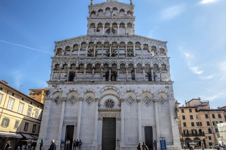 View on Lucca