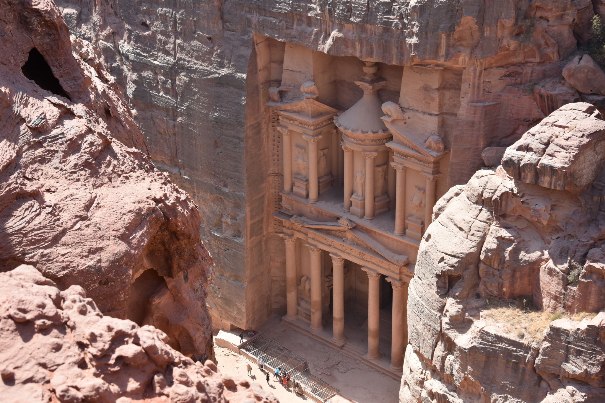 View over The Treasury, Jordan