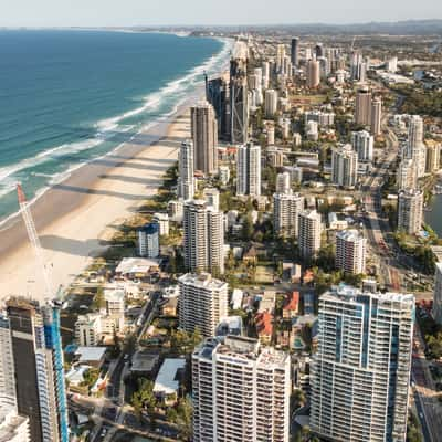 Views from the Sky Point Observation Deck of Q1 Building, Australia