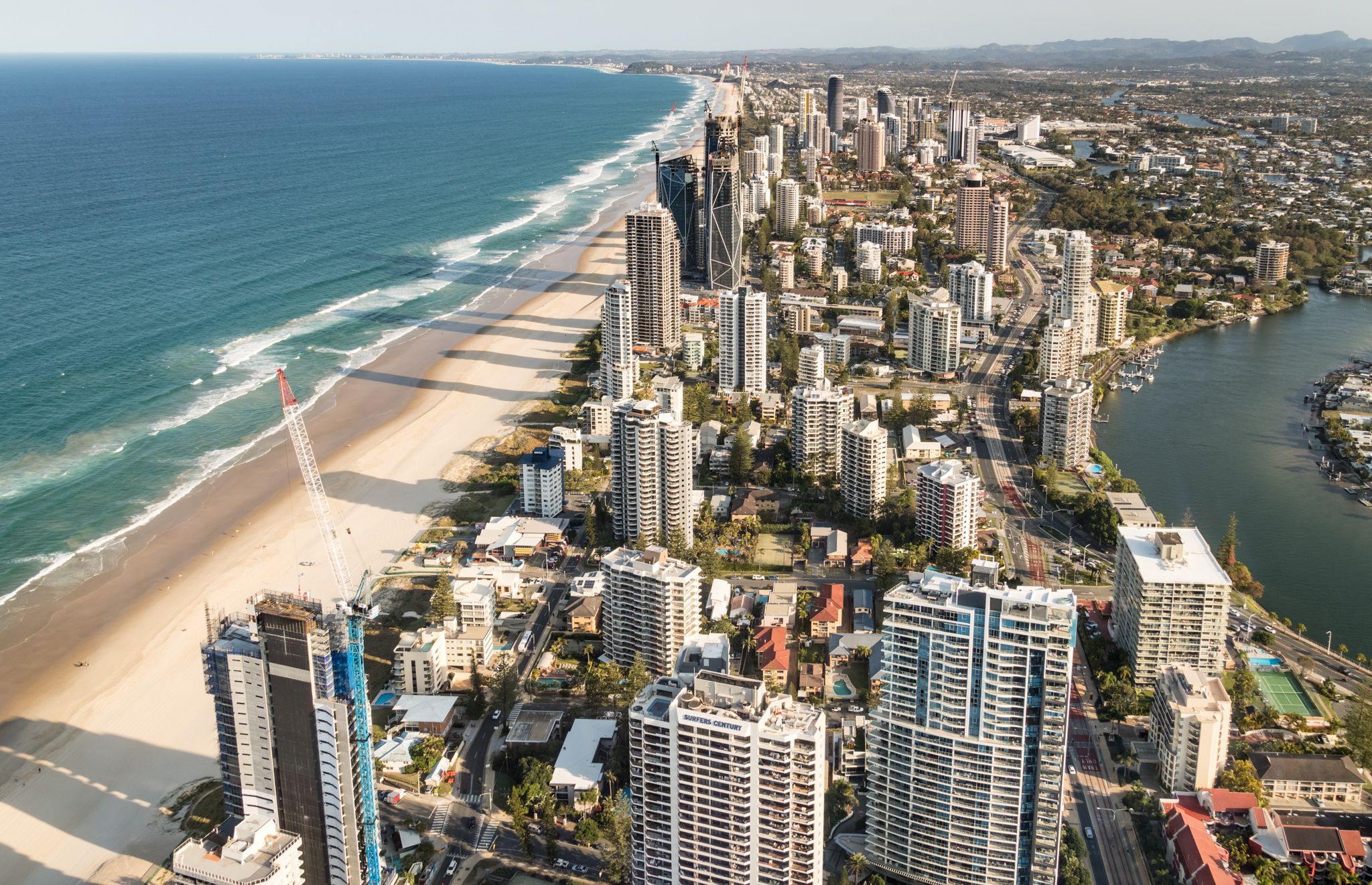 Views from the Sky Point Observation Deck of Q1 Building, Australia