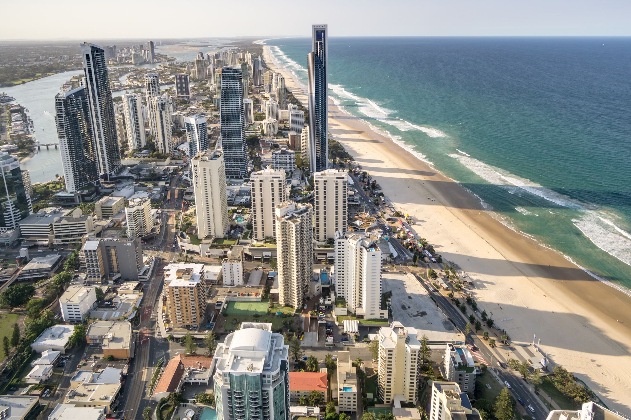 Views from the Sky Point Observation Deck of Q1 Building, Australia