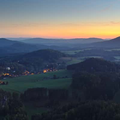 Vilemínina stěna (Wilhelminenwand) Czech Republic, Czech Republic