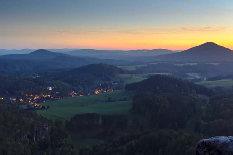 Vilemínina stěna (Wilhelminenwand) Czech Republic