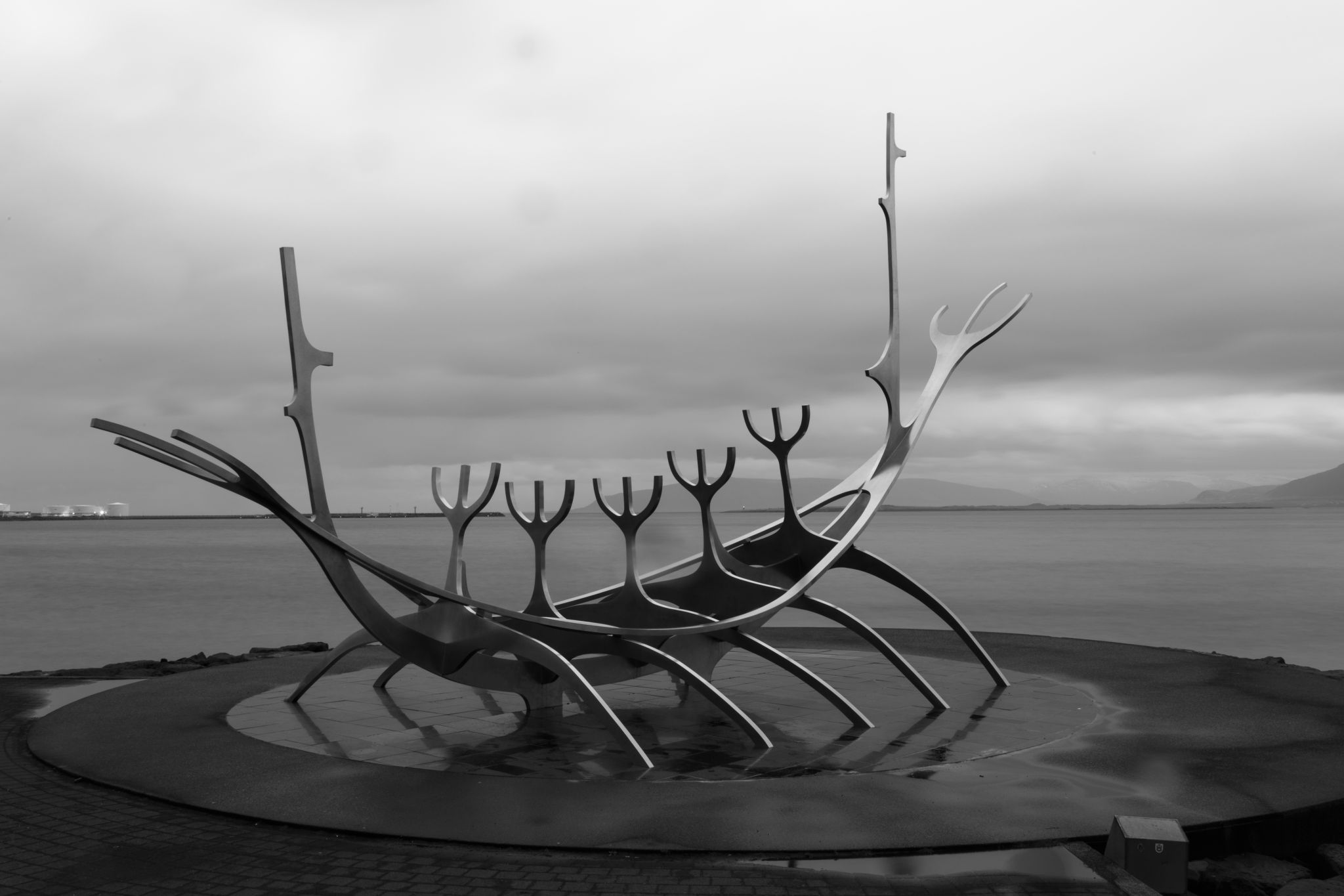 Viking monument, Reykjavik, Iceland
