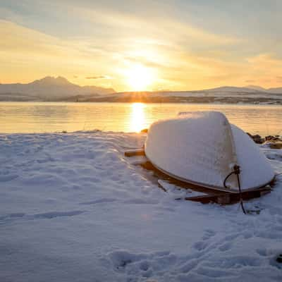 View of Store Grindøya, Norway