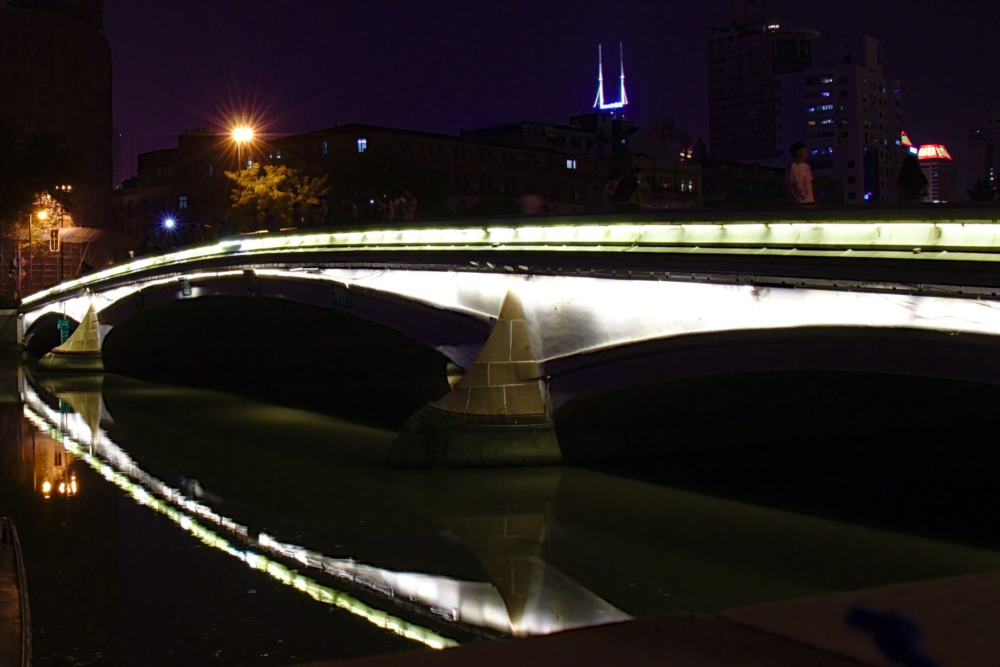 Bridge over the Suzhou River, Shanghai, China