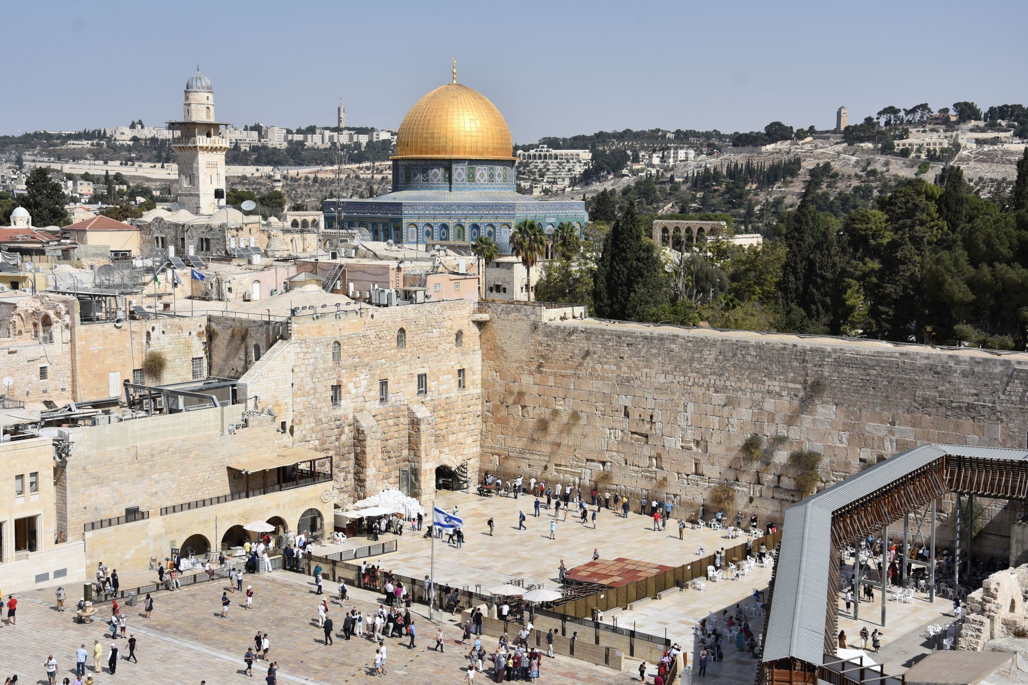 Aish HaTorah Western Wall Viewpoint, Jerusalem, Israel