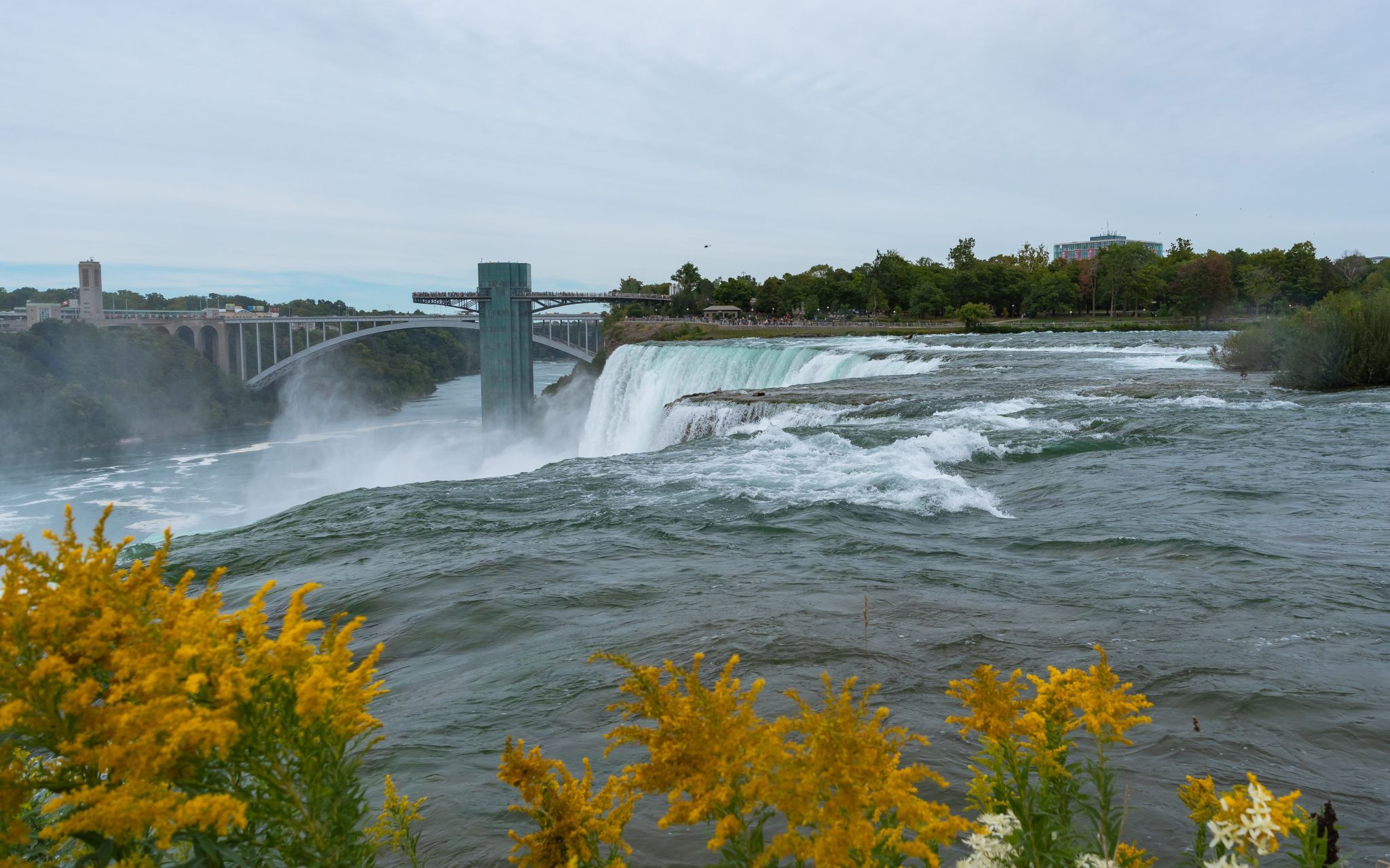 American Falls from Goat Island, USA