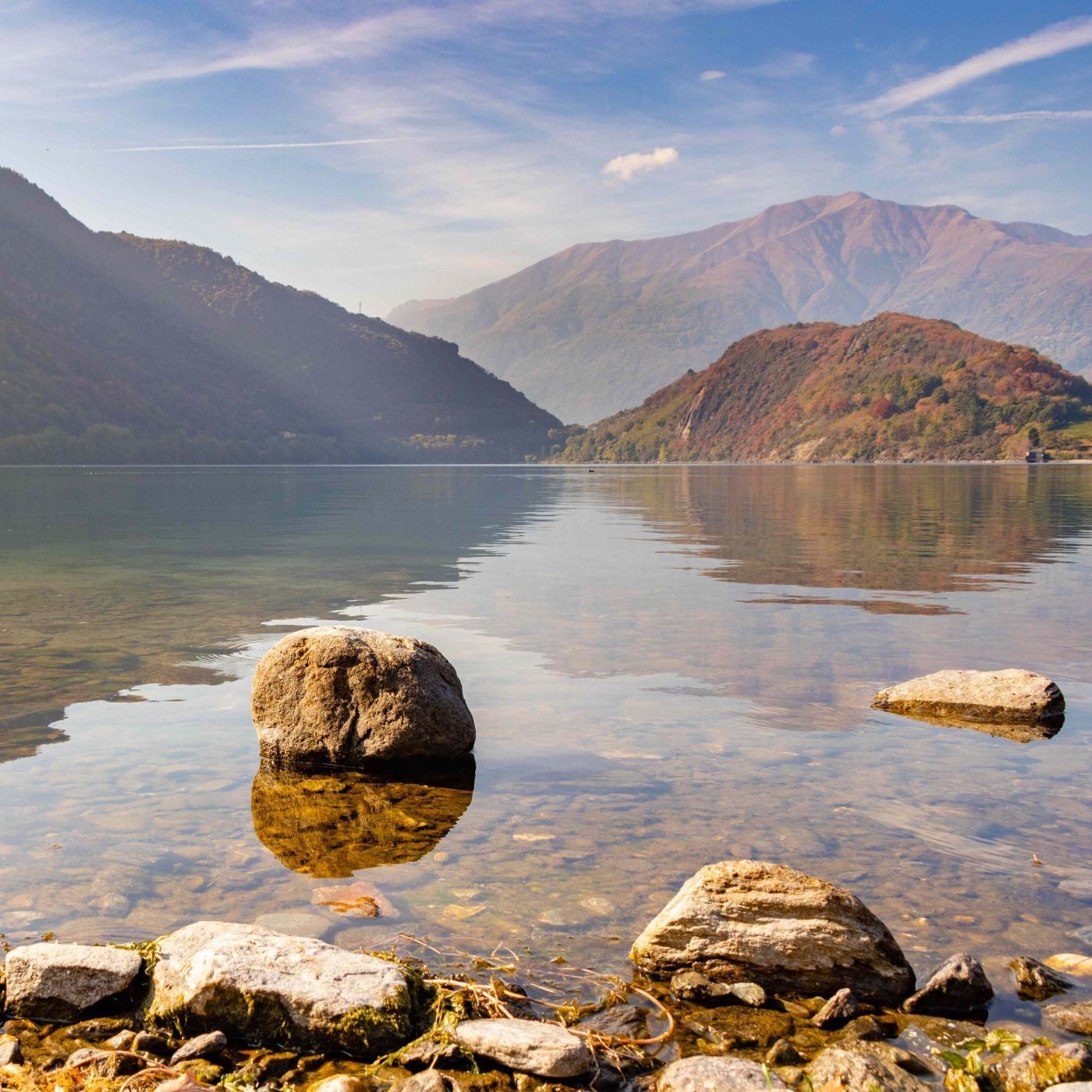 Autumn Lago di Como, Italy