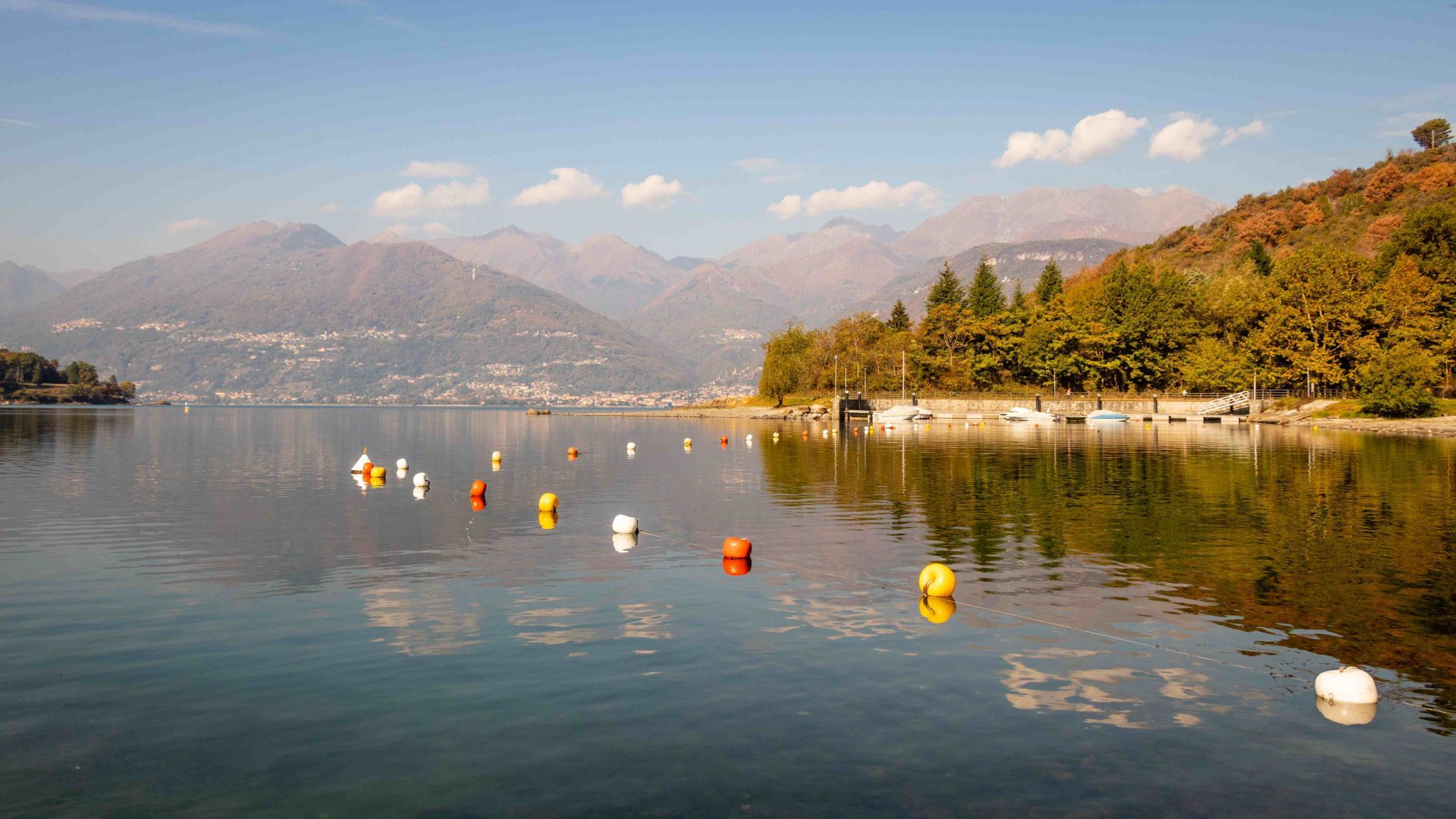 Autumn Lago di Como, Italy