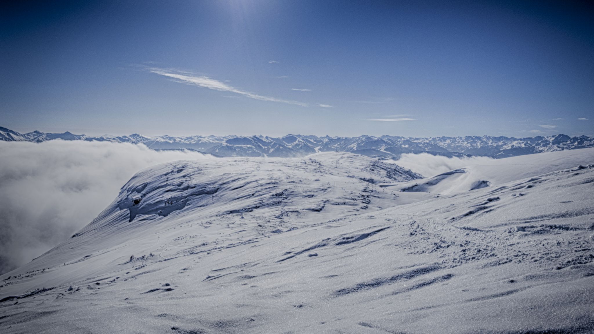 Backcountry-Skiing to Angerkogel, Austria