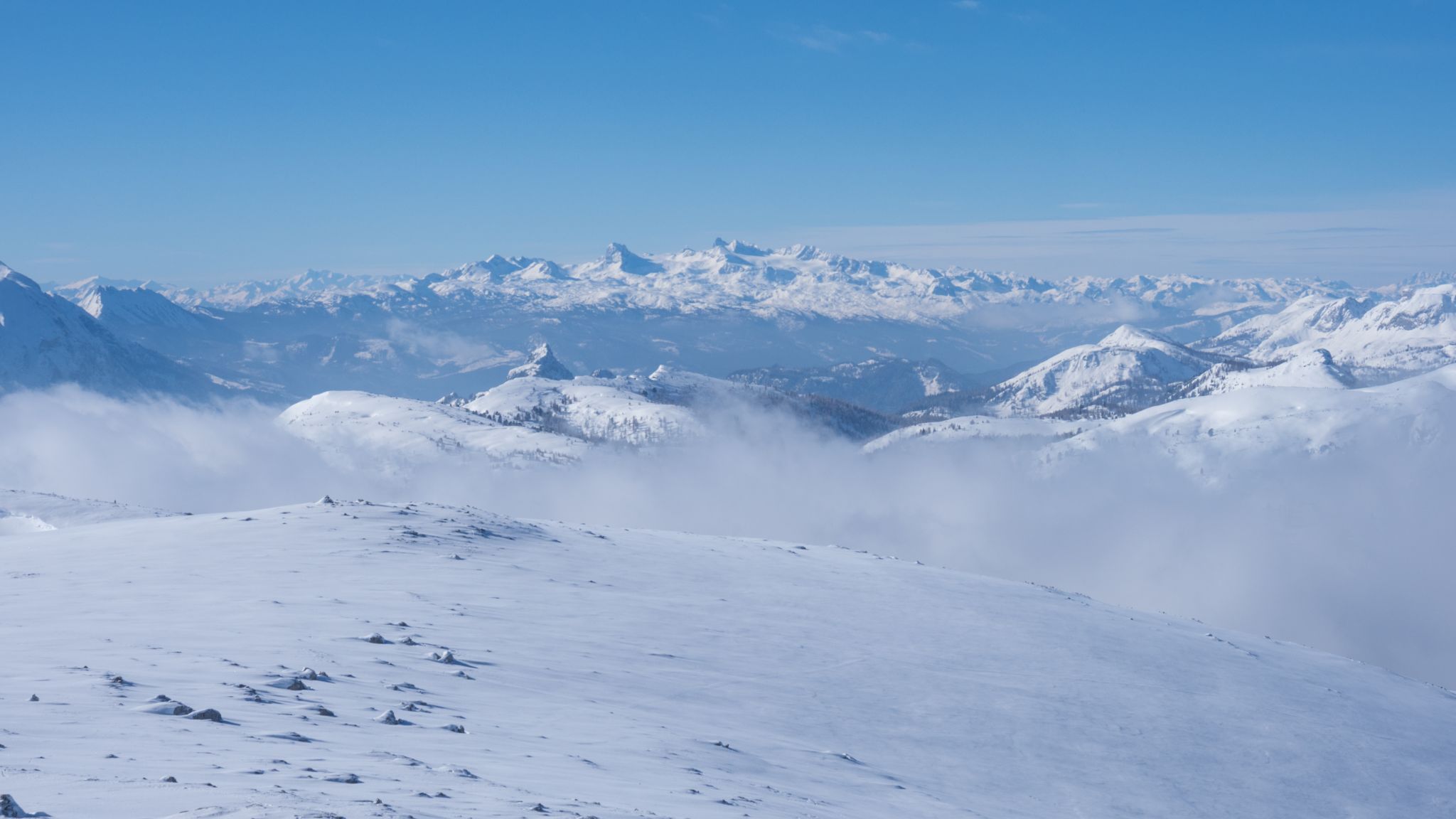 Backcountry-Skiing to Angerkogel, Austria