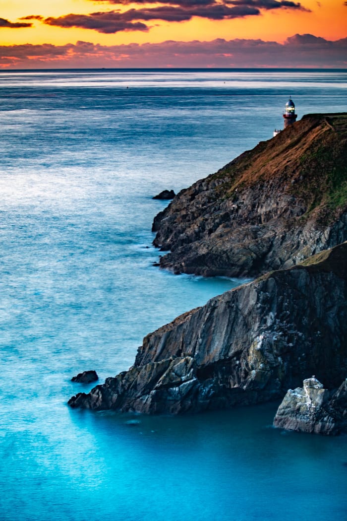 Baily Lighthouse on Howth Head, Dublin, Ireland