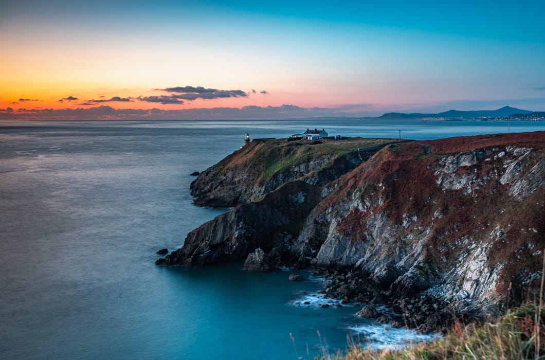 Baily Lighthouse on Howth Head, Dublin, Ireland