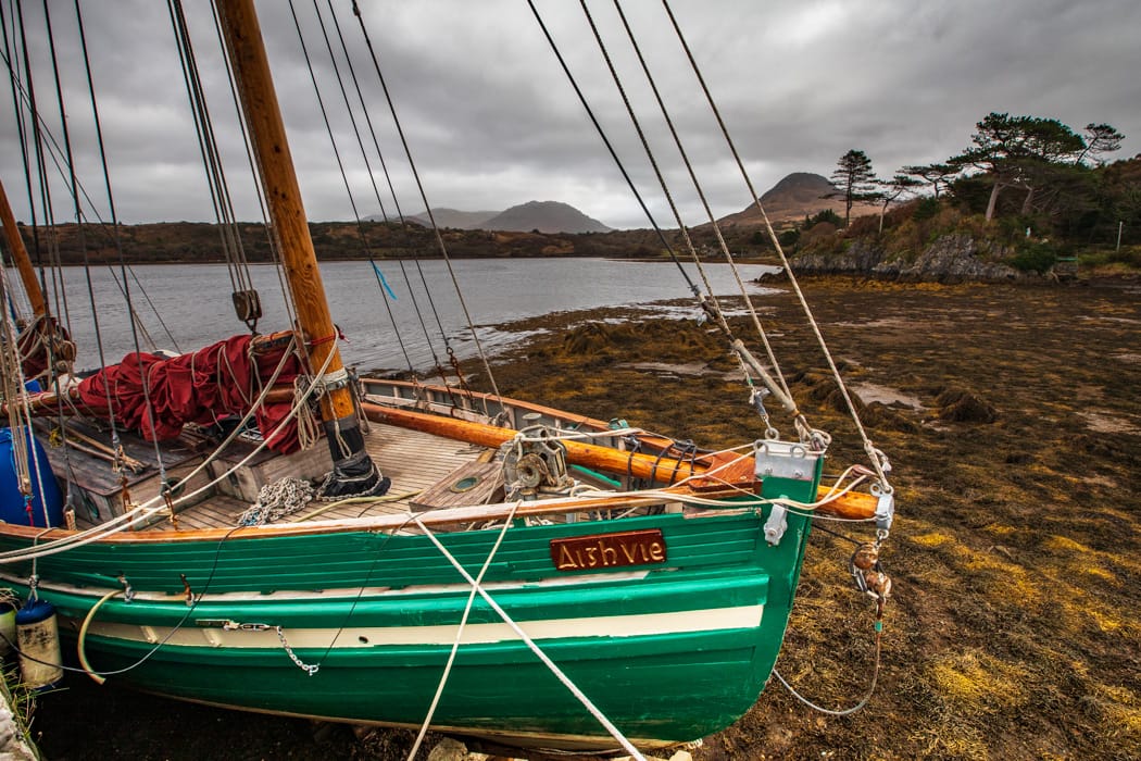 Boat Letterfrack, County Galway, Ireland