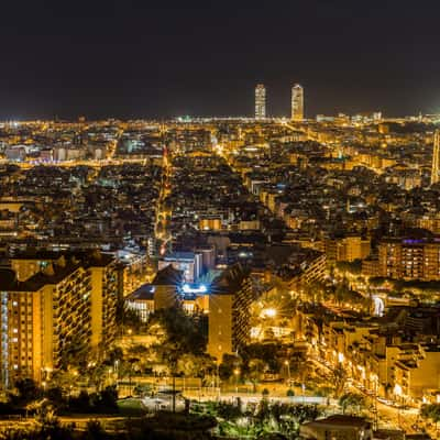 Bunques del Carmel, Barcelona, Spain