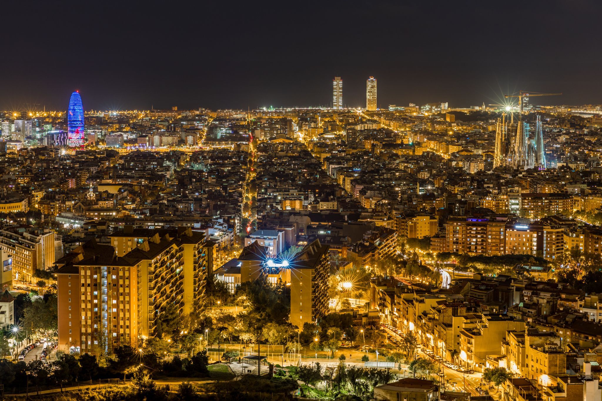 Bunquers del Carmel, Barcelona, Spain