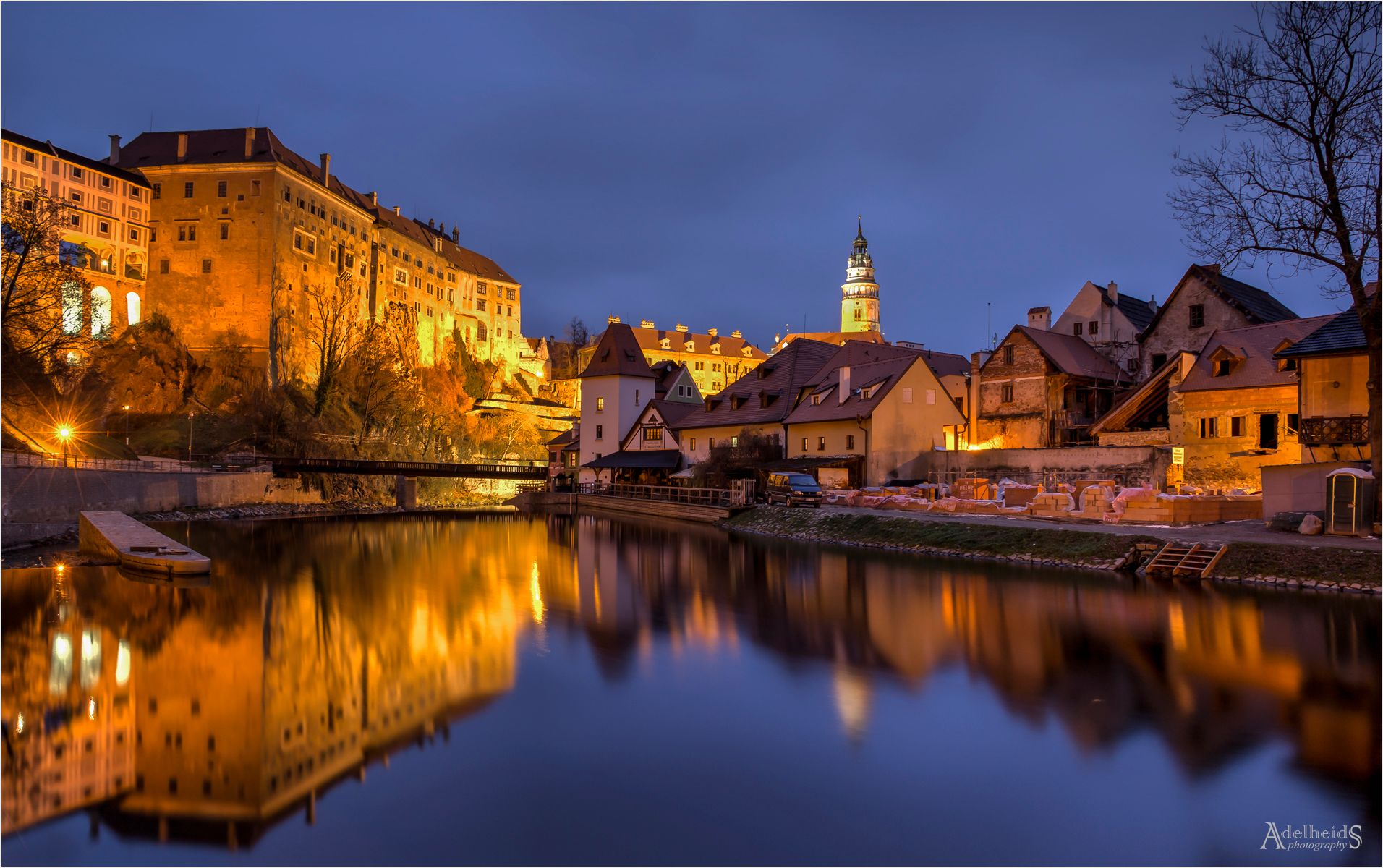 Beautiful Cesky Krumlov, Czech Republic