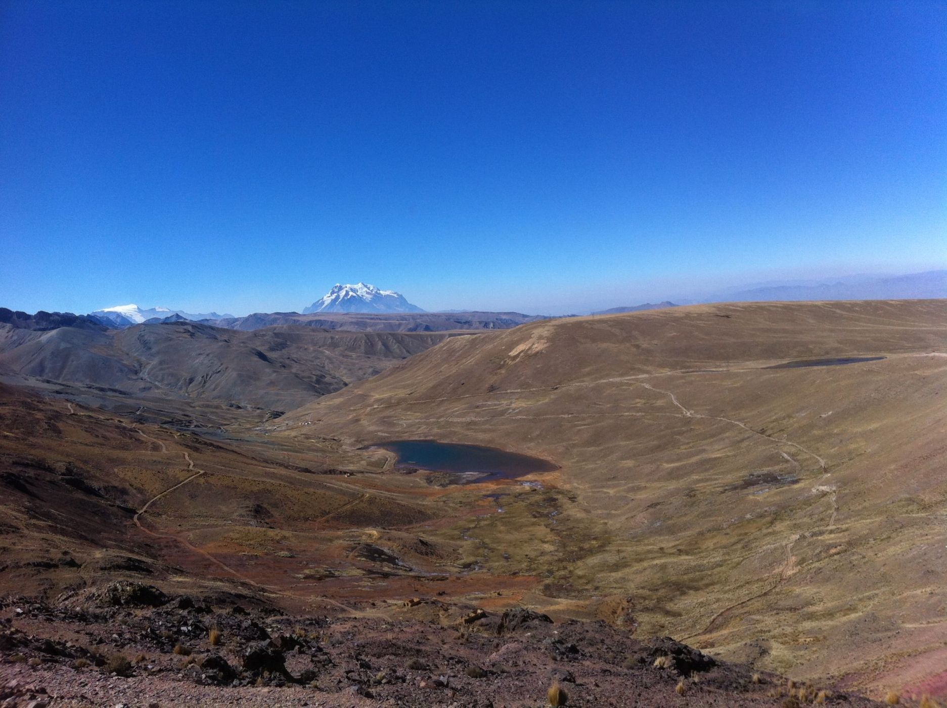 Chacaltaya mountain, La Paz, Bolivia