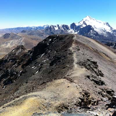 Chacaltaya mountain, La Paz, Bolivia