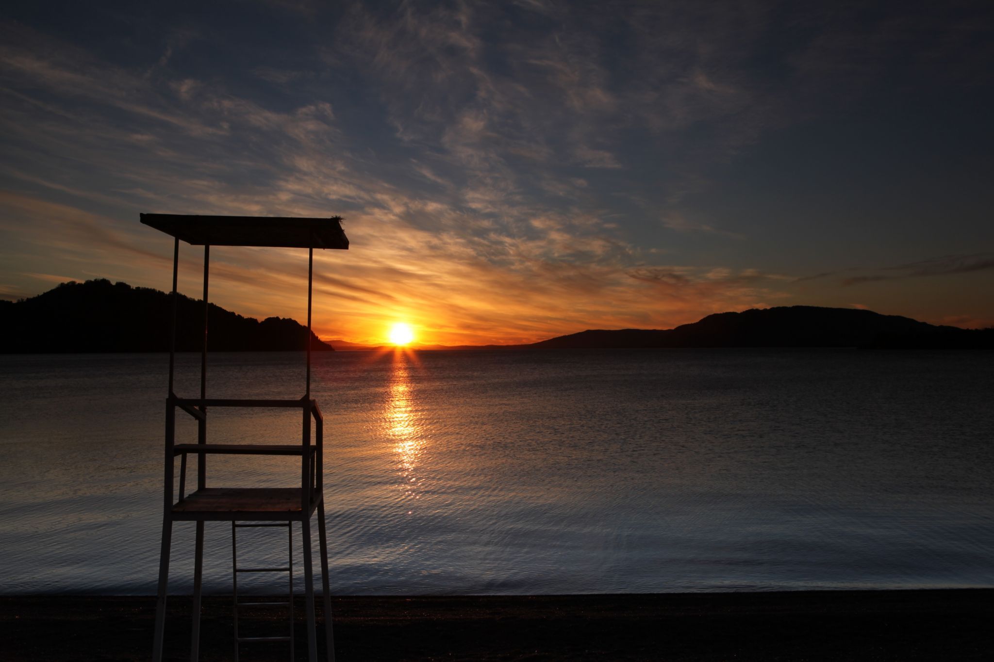 Chile, Los Rios, Lago Calafquen, Chile