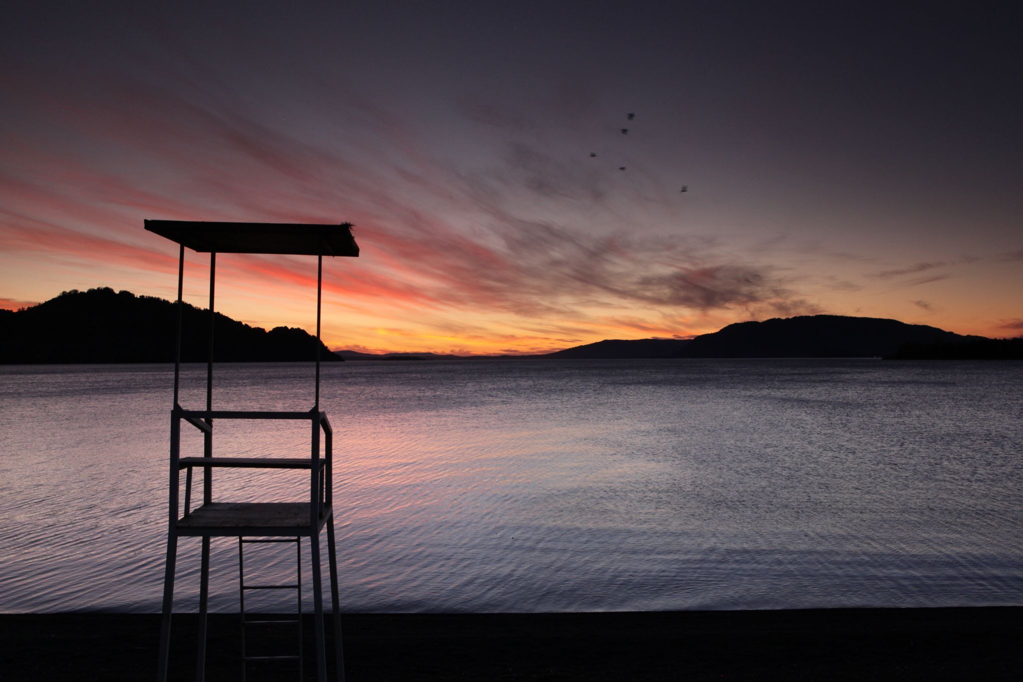 Chile, Los Rios, Lago Calafquen, Chile