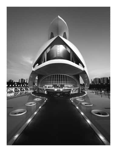 Palace of Arts, front view, Valencia