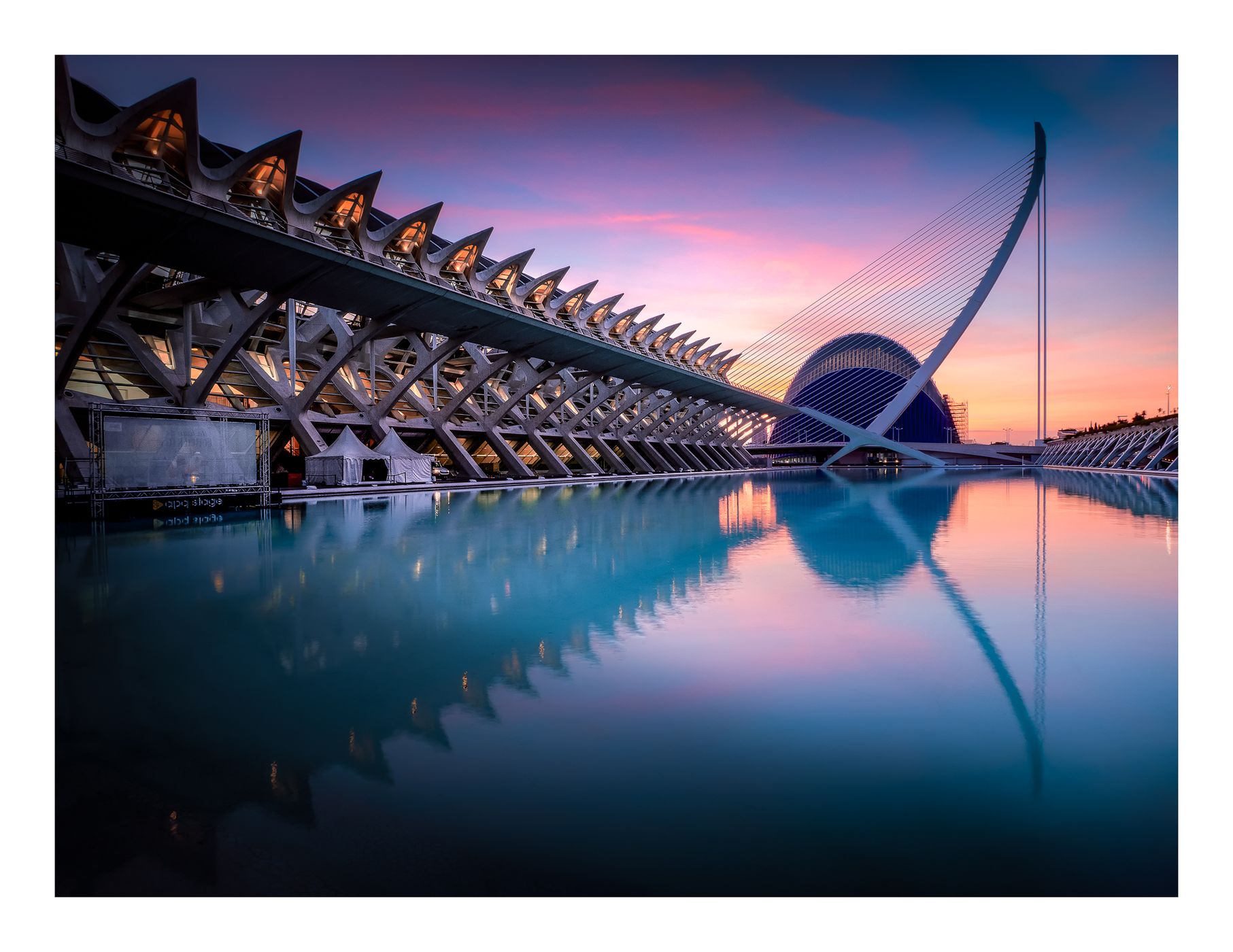 Ciudad de las Artes y de las Ciencias, Valencia, Spain