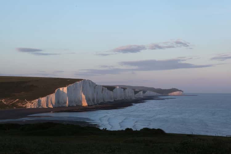 Coastguard Cottages and The Seven Sisters