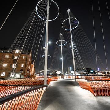 Cirkel bro (Circle bridge) by Olafur Eliasson, Copenhagen, Denmark