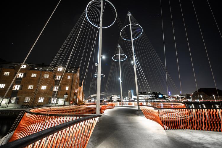 Cirkel bro (Circle bridge) by Olafur Eliasson, Copenhagen