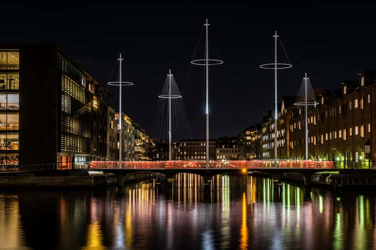 Cirkel bro (Circle bridge) by Olafur Eliasson, Copenhagen