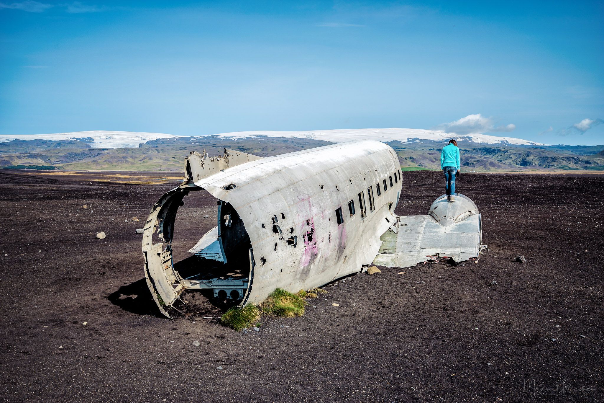DC-3 Wreck site, Sólheimasandur, Iceland