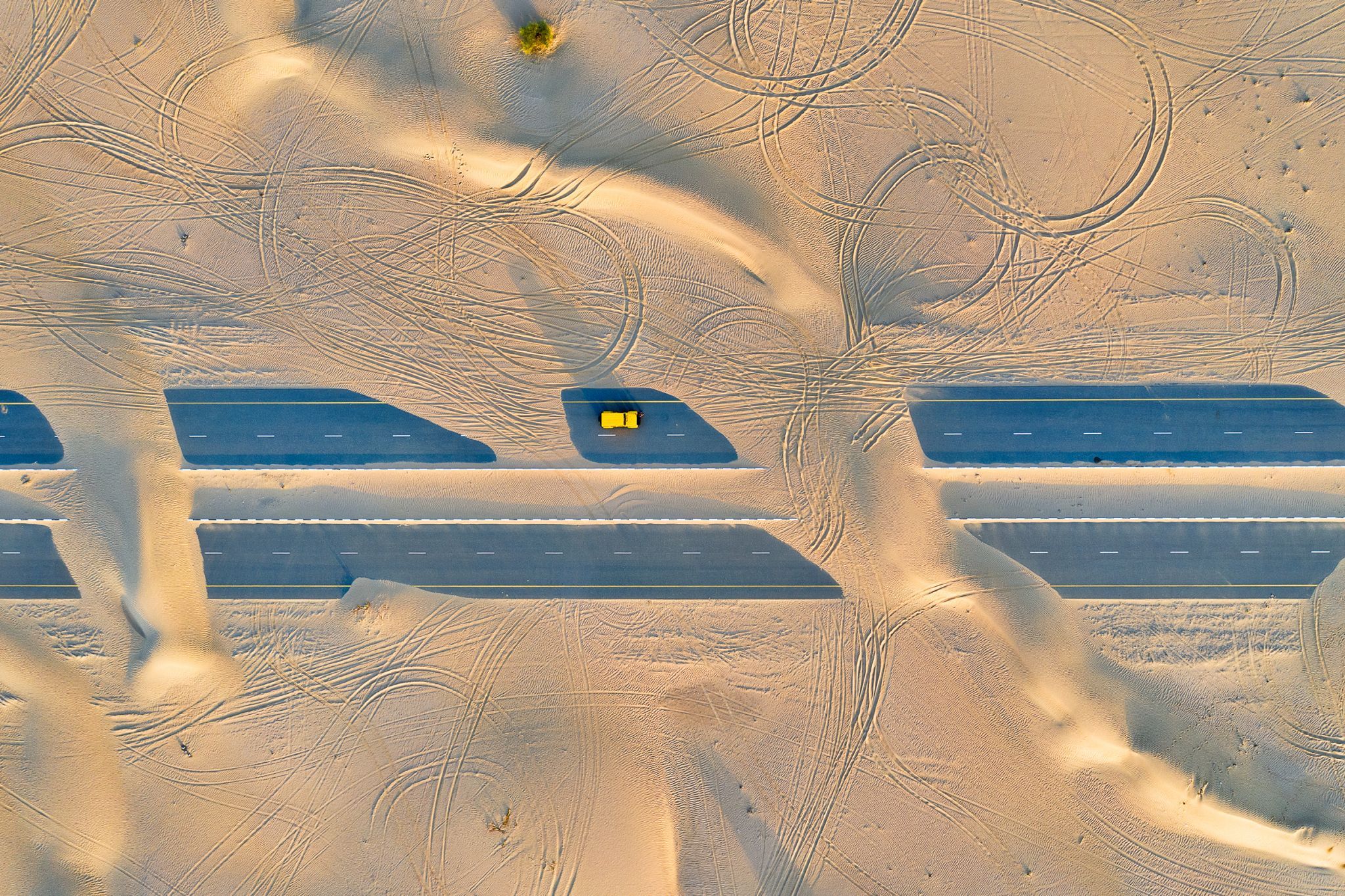 Desert Vs Civilization, United Arab Emirates