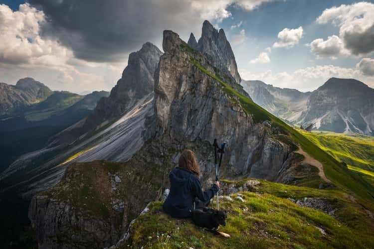 Seceda (close view), Dolomites