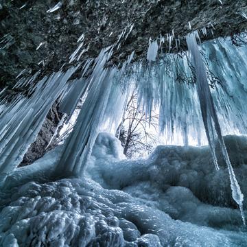 Fallerbucht Icefall, Austria