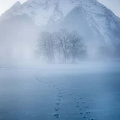 Frosty Mt. Grimming, Austria