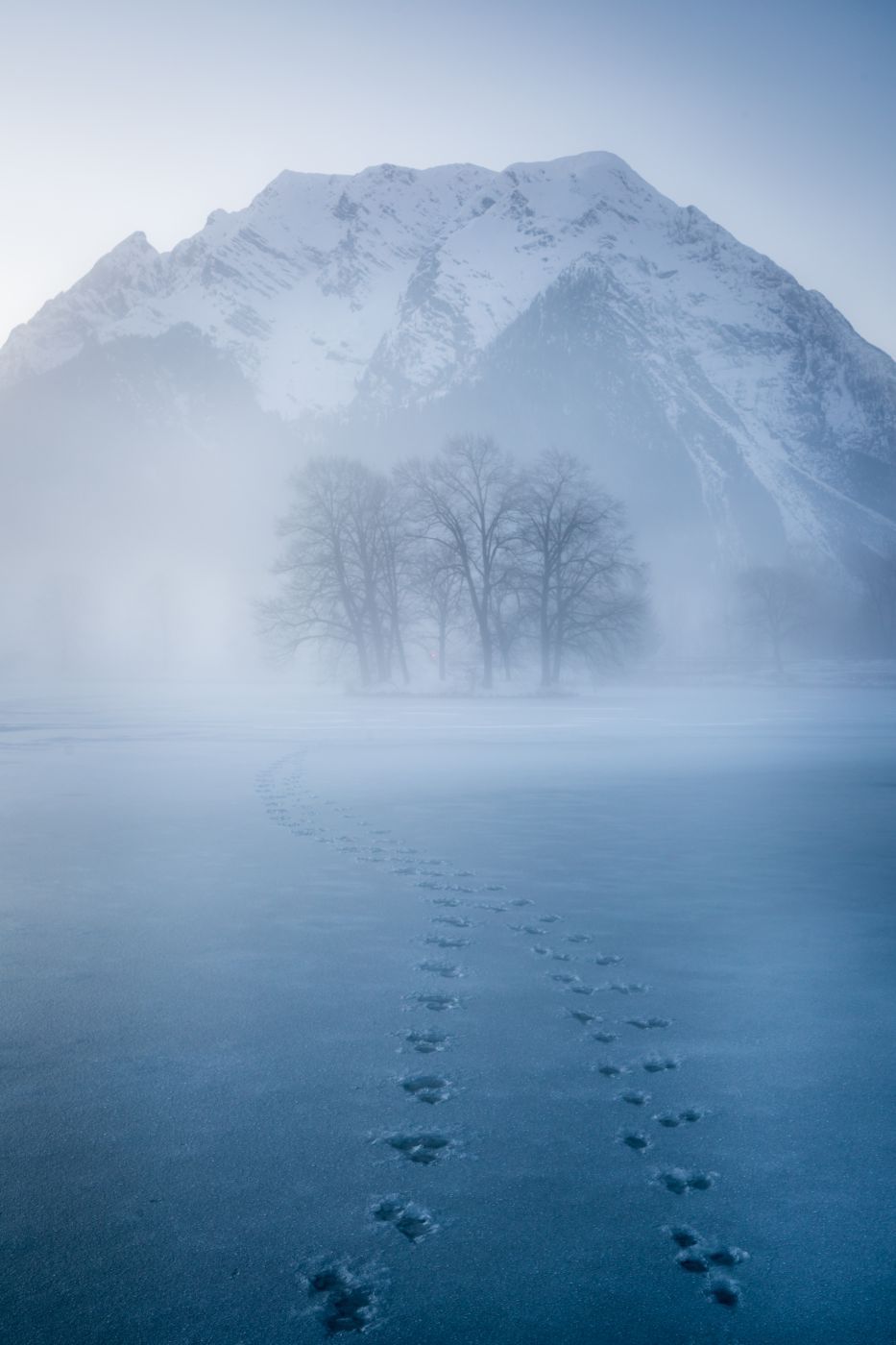 Frosty Mt. Grimming, Austria