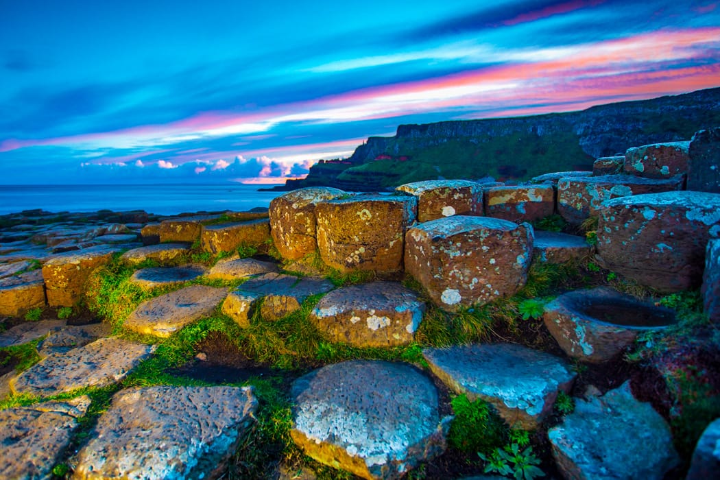 Gaints Causeway stairway to heaven County Antrim, United Kingdom