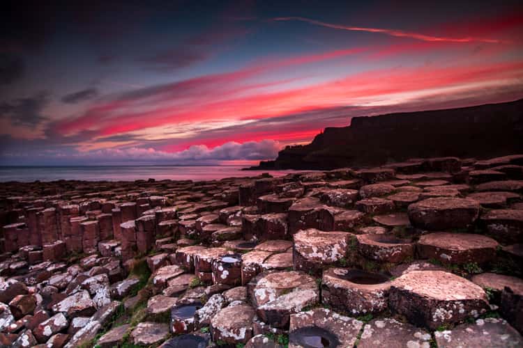 Gaints Causeway stairway to heaven County Antrim