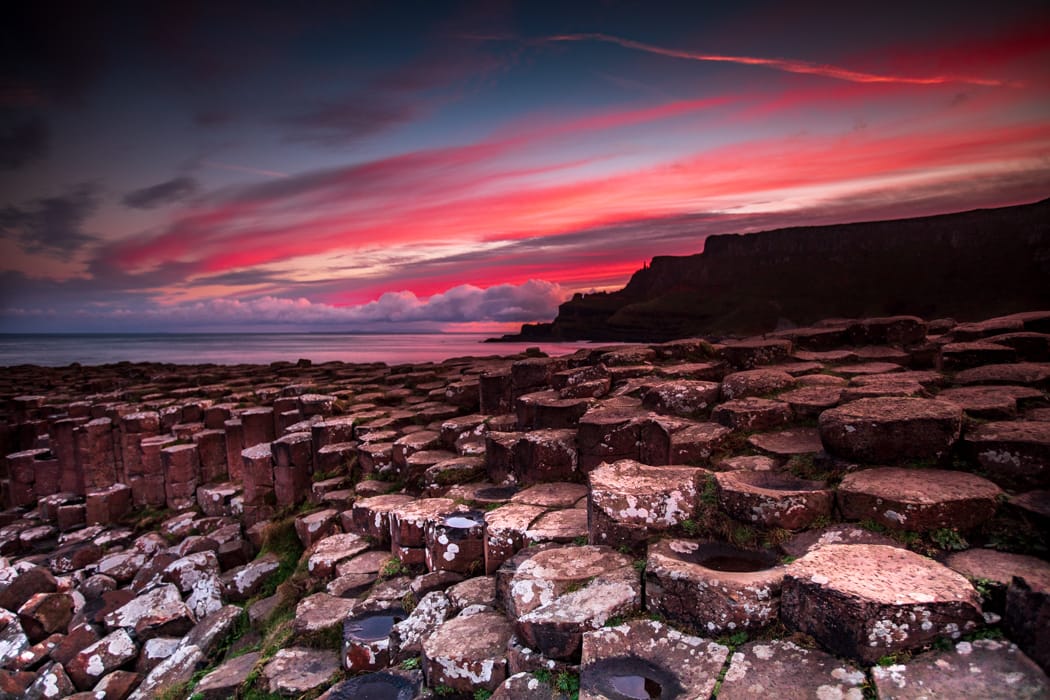 Gaints Causeway stairway to heaven County Antrim, United Kingdom