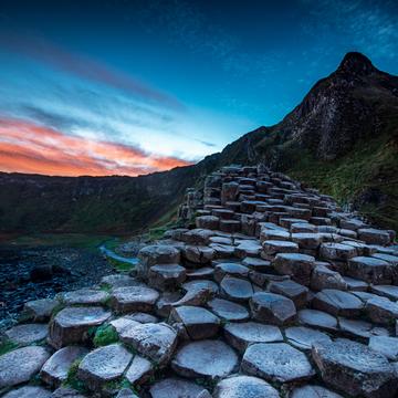 Gaints Causeway stairway to heaven County Antrim, United Kingdom